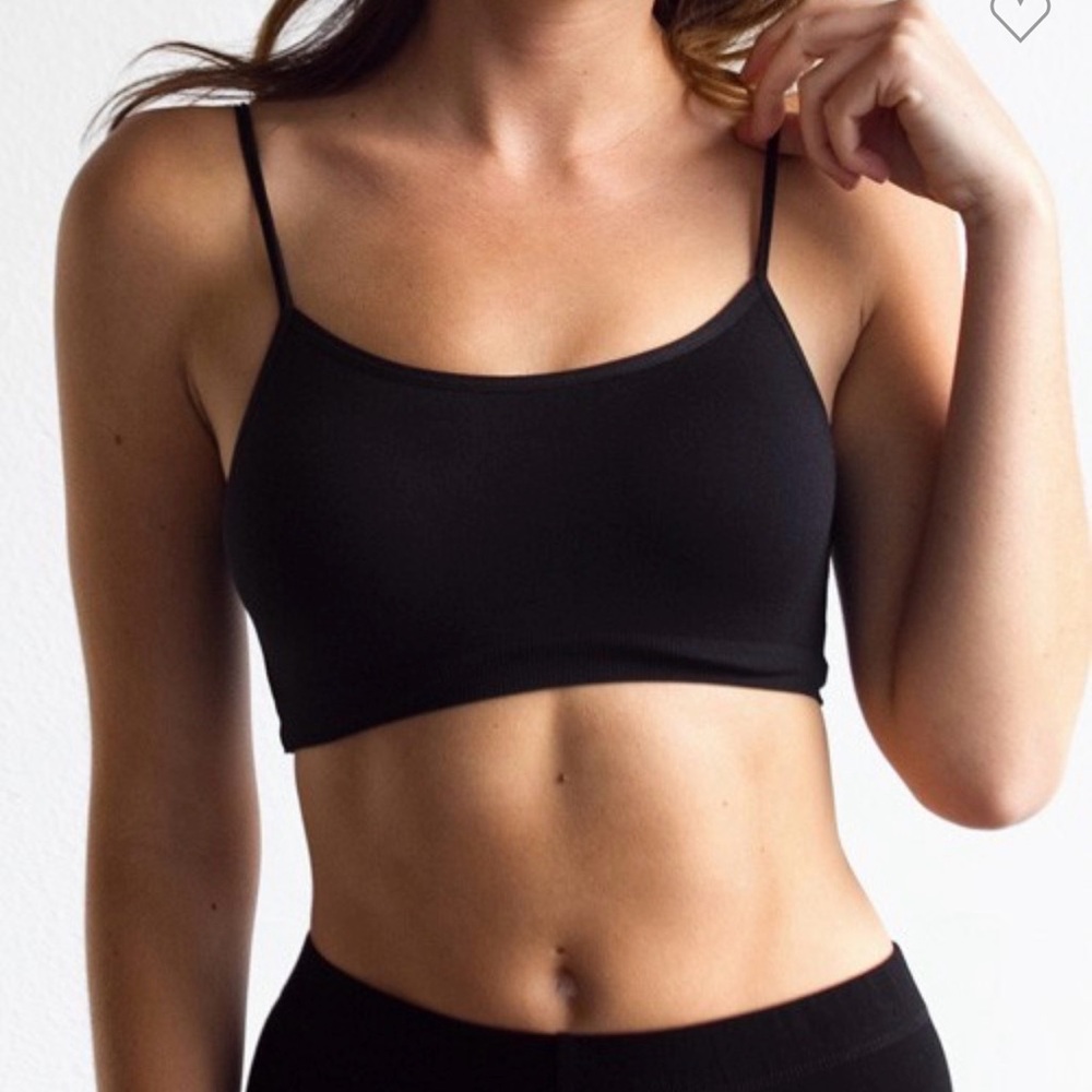 Women's Black Bralette